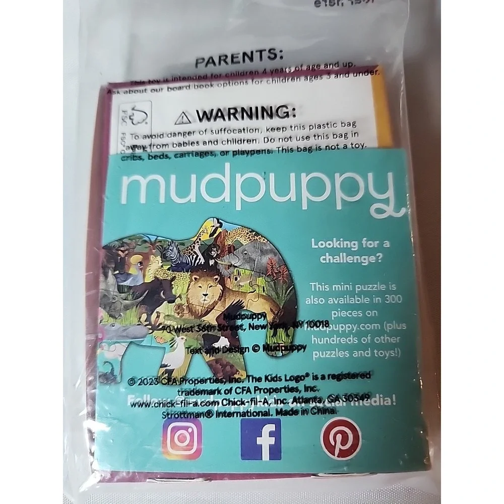 New Mudpuppy Elephant Puzzle 